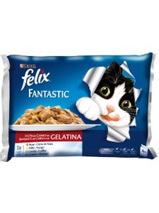 FELIX FANTASTIC CARNE 4 x 85 gr.